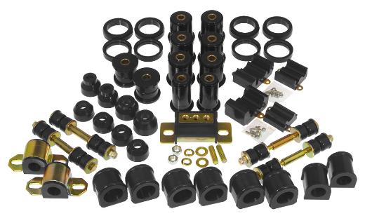 Prothane Total Front/Rear Bushings Kit - Black