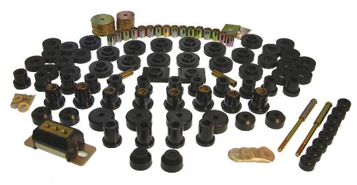 Prothane Total Front/Rear Bushings Kit - Black