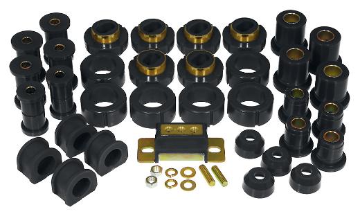 Prothane Total Front/Rear Bushings Kit - Black