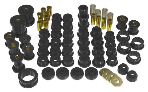 Prothane Total Front/Rear Bushings Kit - Black