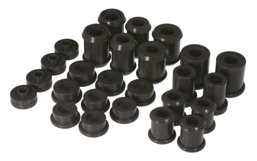 Prothane Total Front/Rear Bushings Kit - Black