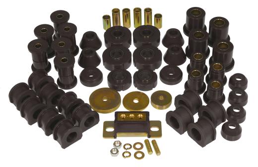 Prothane Total Front/Rear Bushings Kit - Black