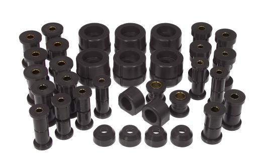 Prothane Total Front/Rear Bushings Kit - Black