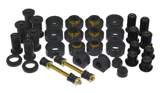 Prothane Total Front/Rear Bushings Kit - Black