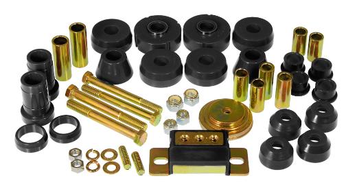 Prothane Total Front/Rear Bushings Kit - Black