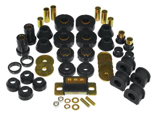 Prothane Total Front/Rear Bushings Kit - Black