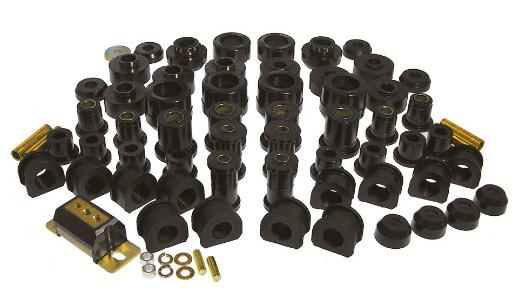 Prothane Total Front/Rear Bushings Kit - Black