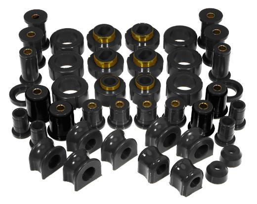 Prothane Total Front/Rear Bushings Kit - Black