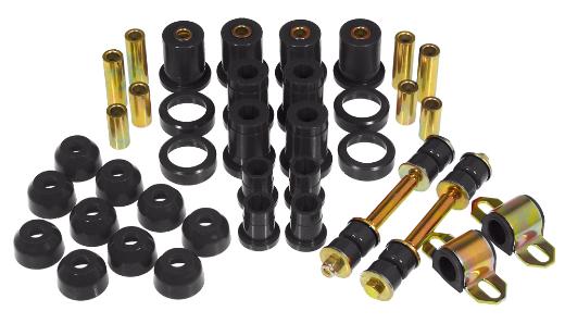 Prothane Total Front/Rear Bushings Kit - Black