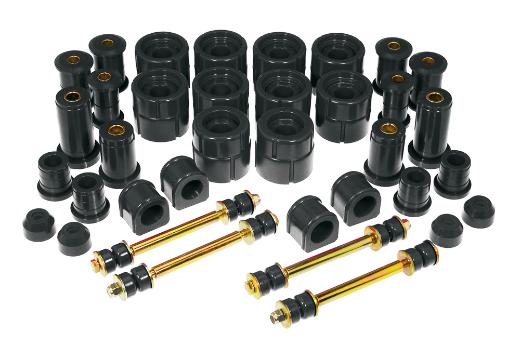 Prothane Total Front/Rear Bushings Kit - Black