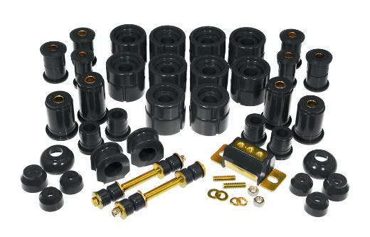 Prothane Total Front/Rear Bushings Kit - Black