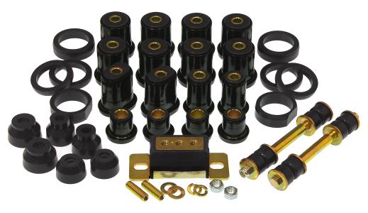 Prothane Total Front/Rear Bushings Kit - Black