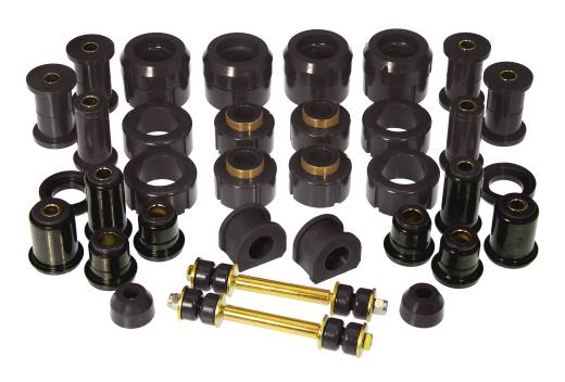 Prothane Total Front/Rear Bushings Kit - Black