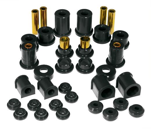 Prothane Total Front/Rear Bushings Kit - Black