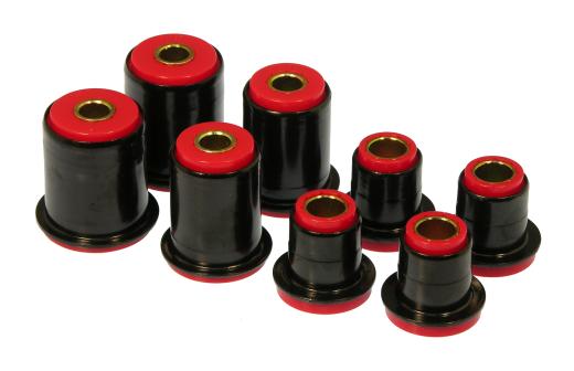 Prothane Front Control Arm Bushings - With 1.625 Inch OD Front Lower - Red