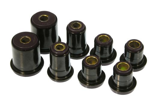 Prothane Front Control Arm Bushings - Black With Shells - With 1.375 Inch OD Front Lower Bushing