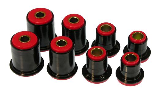 Prothane Front Control Arm Bushings - 1.625 Inch OD Front Lower - Red