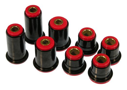 Prothane Front Control Arm Bushings - with Shells - Red