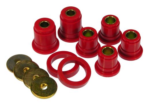 Prothane Front Control Arm Bushings - without Shells - Red