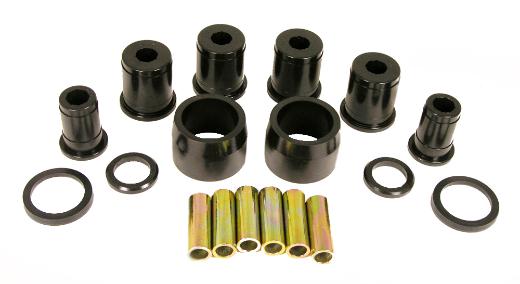 Prothane Rear Control Arm Bushings - without Shells - Single Upper Arm - Black