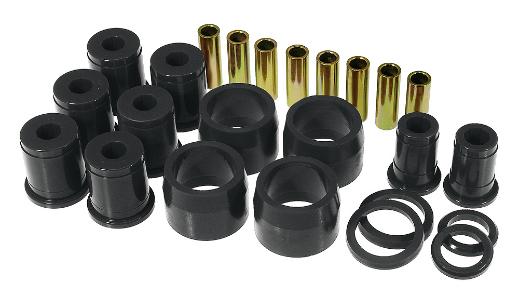 Prothane Rear Control Arm Bushings - Two Upper Arms - Black