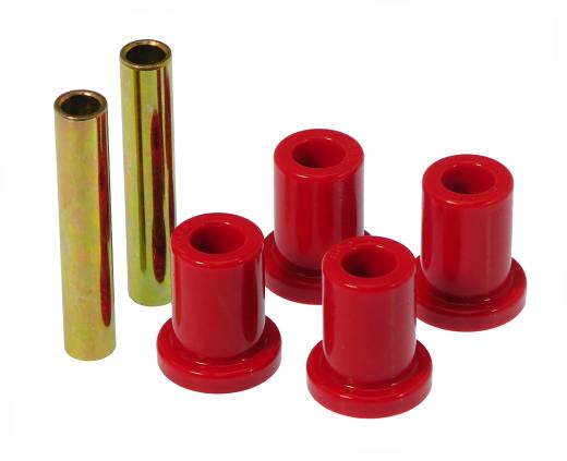 Prothane Leaf Spring Bushings - Front Frame Shackle Frame Shackle (Red)