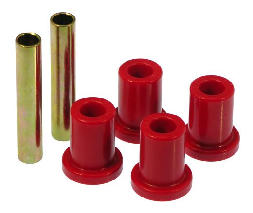 Prothane Front Frame Shackle Bushings - Red