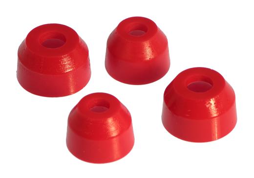 Prothane Ball Joint Boots - Front (Red)