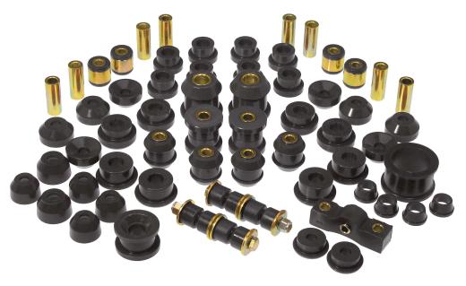 Prothane Total Front/Rear Bushings Kit - Black