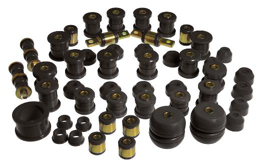 Prothane Total Kit - Without Rear Upper Control Arm Bushings - Black