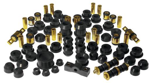 Prothane Total Kit - With Rear Upper Control Arm Bushings - Black