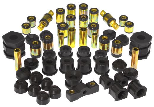 Prothane Total Front/Rear Bushings Kit - Black