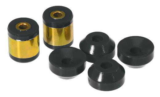 Prothane Shock Bushings - Rear (Black)