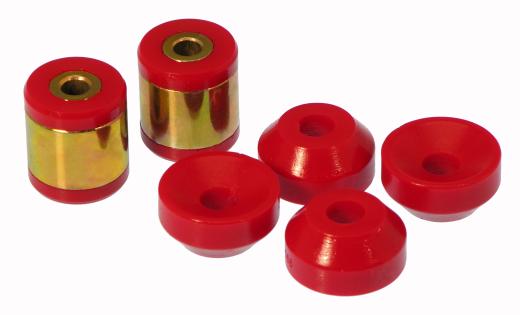 Prothane Shock Bushings - Rear (Red)