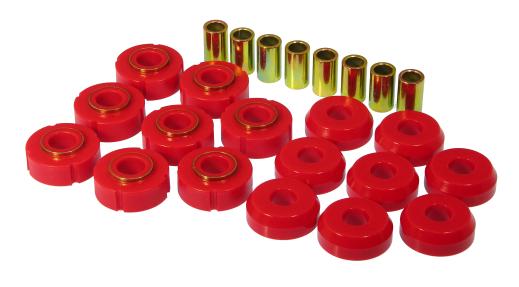 Prothane Body Mount Bushings - Red