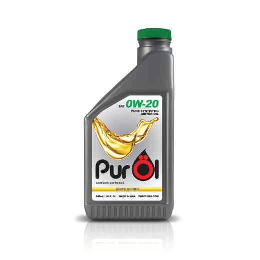 Purol Lubricants Elite Synthetic Motor Oil 0w-20, 1 Quart