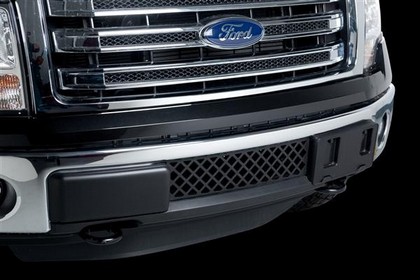 Putco Bumper Grille Insert - Stainless Steel, Bar Style, Diamond Design