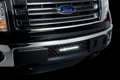 Putco Bumper Grille Insert - Stainless Steel, Bar Style, Diamond Design