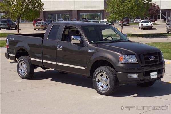 Putco Body Side Molding - 6' Box ( with O Flares), Billet Aluminum