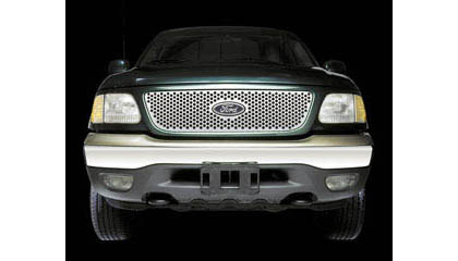 Putco Bolt-Over Grilles - Punch w/ Logo Cut Out