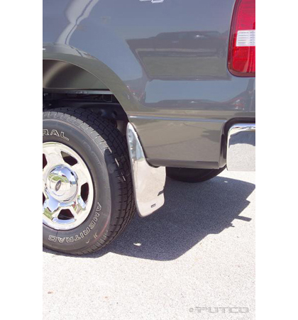 Putco Mud Flaps - Rear Form Fitted w/o Factory Flares