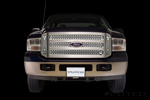 Putco Bolt-Over Grilles - Punch Stainless Steel w/ Side Vents