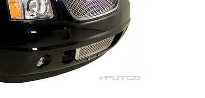 Putco Bolt-Over Grilles - Bumper Punch Stainless Steel