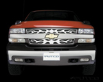 Putco Bolt-Over Grilles - Flaming Inferno Stainless Steel