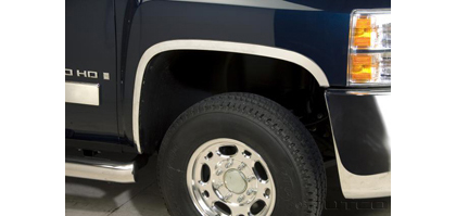 Putco Fender Trim - Stainless Steel Non-Dually