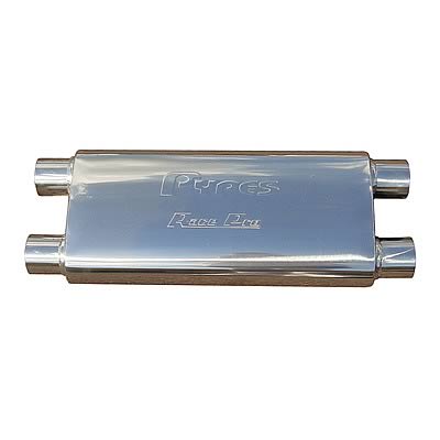 Pypes Race Pro Crossflow Muffler - 2.5