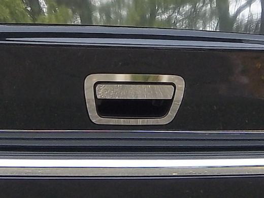 QAA Rear Hatch Handle Surround Trims - Stainless Steel