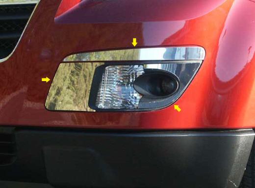 QAA Front Vent Trims (3 Vents/ 3 Lights)