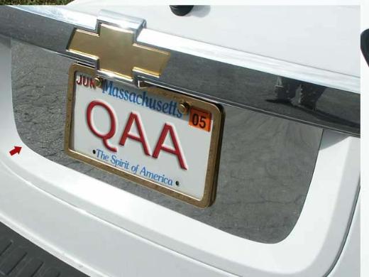 QAA License Plate Bezel