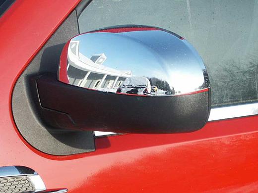 QAA Mirror Covers - Chrome (Upper Half)